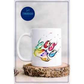 Truego Sulu Boya Pati Beyaz Kupa