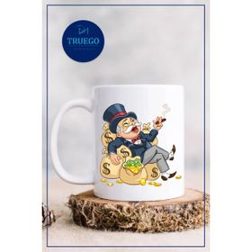 Truego Zengin Yaşlı Adam Baskılı Kupa