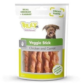 Truly Tavuklu Havuçlu ve Ispanaklı 90 gr Köpek Ödül Çubuğu