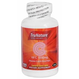 Trunature Vitamin C 1000 mg Kuşburnu Ekstresi 100 Tablet