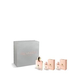 Trussardi Delicate Rose Urban Mini EDT 50 ml Natural Spray + EDT Natural Spray 2x7 ml Kadın Parfüm Seti