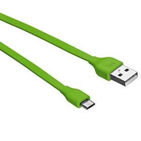 Trust 1 mt Yeşil Urban Revolt Micro-USB Kablo