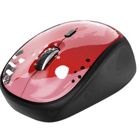 Trust 24440 Kırmızı Siyah Yvi Kablosuz Mouse