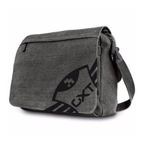 Trust Gaming GXT 1260 Yuni Messenger 15.6 inç Notebook için Uyumlu Kanvas Oyuncu Omuz Postacı Çantası
