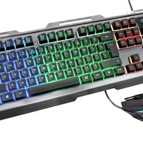 Trust Gaming GXT 845 Tural TR Combo Oyuncu Mouse ve Klavye Seti