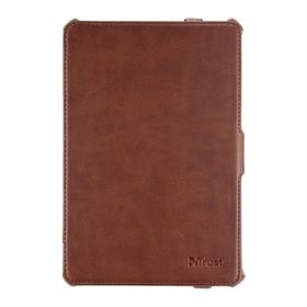Trust Sert Kapaklı Kahverengi Mini Katlanır ipad Standı