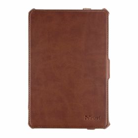 Trust Sert Kapaklı Kahverengi Mini Katlanır ipad Standı