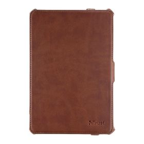 Trust Sert Kapaklı Kahverengi Mini Katlanır ipad Standı