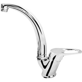 Truva Ay Mix Kuğu Krom Lavabo Bataryası