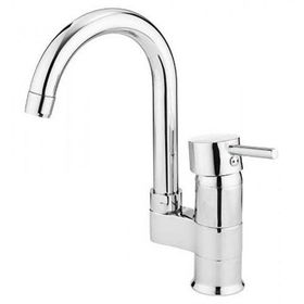 Truva İmaj Kuğu Krom Dönerli Lavabo Bataryası