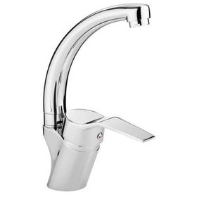 Truva Still Kuğu Krom Lavabo Bataryası