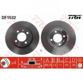 TRW DF1532 Ön Fren Aynası