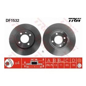 TRW DF1532 Ön Fren Aynası