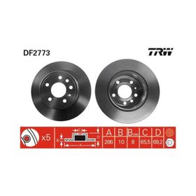 TRW DF2773 Arka Fren Diski