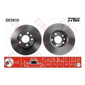 TRW DF2810 Ön Fren Aynası