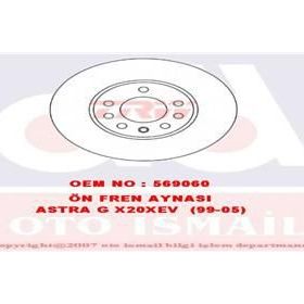 Trw DF4048 Opel Astra G Ön Fren Diski