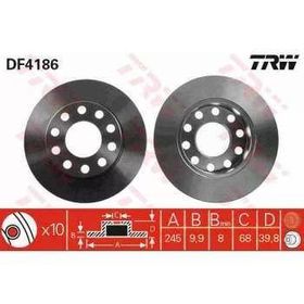 TRW DF4186 Arka Fren Aynası