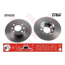 TRW DF4225 Hava Ön Fren Diski