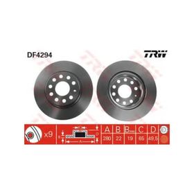 TRW DF4294 Ön Fren Aynası