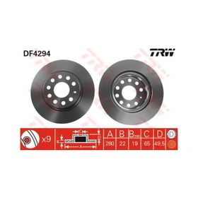 TRW DF4294 Ön Fren Aynası