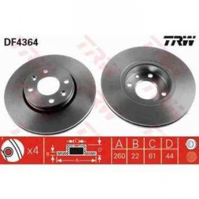 TRW DF4364 Ön Fren Aynası