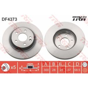 TRW DF4373 Viano Ön Fren Diski