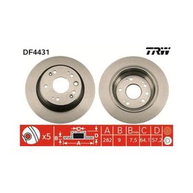 TRW DF4431 Arka Fren Aynası