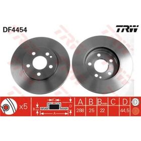 TRW DF4454 Havalı Ön Fren Aynası