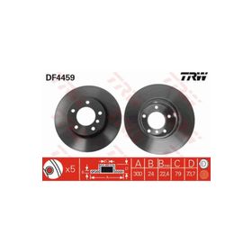 Trw DF4459 BMW E90 Ön Fren Diski