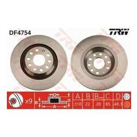 TRW DF4754 Arka Fren Aynası