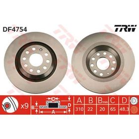 TRW DF4754 Arka Fren Aynası