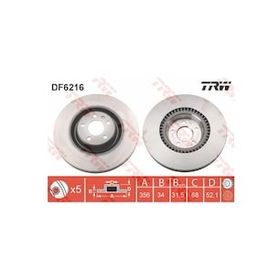 TRW DF6216 Ön Fren Aynası