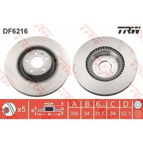 TRW DF6216 Ön Fren Aynası