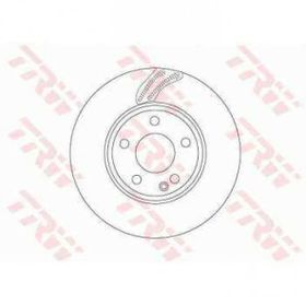 TRW DF6591 X117 Ön Fren Diski
