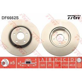 TRW DF6662S Ön Fren Aynası