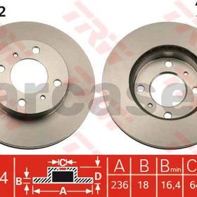 Trw GDB1197 Mitsubishi Carisma Ön Fren Balatası
