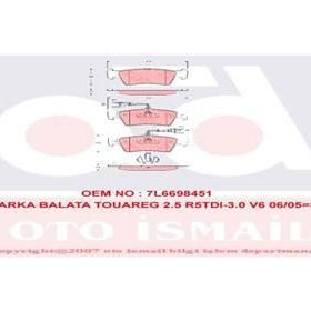 TRW GDB1672 Arka Fren Balatası