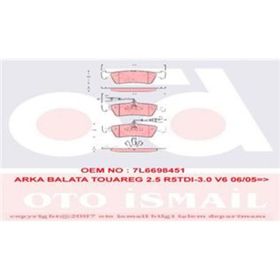 TRW GDB1672 Arka Fren Balatası