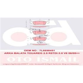 TRW GDB1672 Arka Fren Balatası