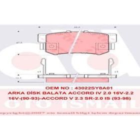 TRW GDB3154 Arka Fren Balatası