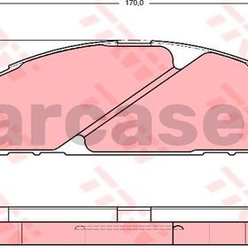 Trw GDB3394 Nissan Patrol GR Ön Fren Balatası