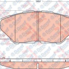 Trw GDB3424 Toyota Rav 4 Ön Fren Balatası