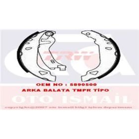 TRW GS8269 Tempra Tipo Arka Pabuç Balata