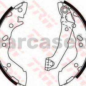 TRW GS8659 180x32 mm Arka Kampana Papuçlu Balata