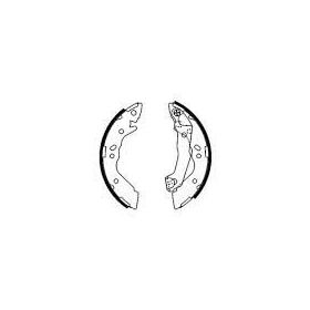 TRW GS8659 180x32 mm Arka Kampana Papuçlu Balata