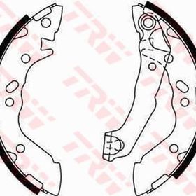 TRW GS8659 180x32 mm Arka Kampana Papuçlu Balata