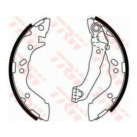 TRW GS8659 180x32 mm Arka Kampana Papuçlu Balata