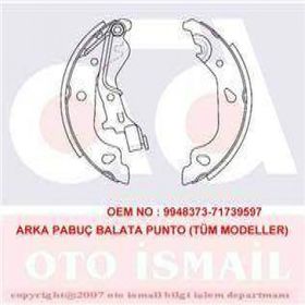 TRW GS8687 Arka Fren Balatası