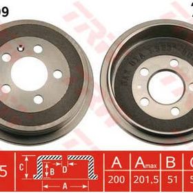 TRW-Lucas DB4299 Oto Arka Fren Kampanası