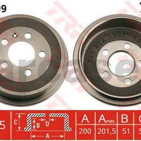 TRW-Lucas DB4299 Oto Arka Fren Kampanası